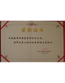 河北省对标示范企业